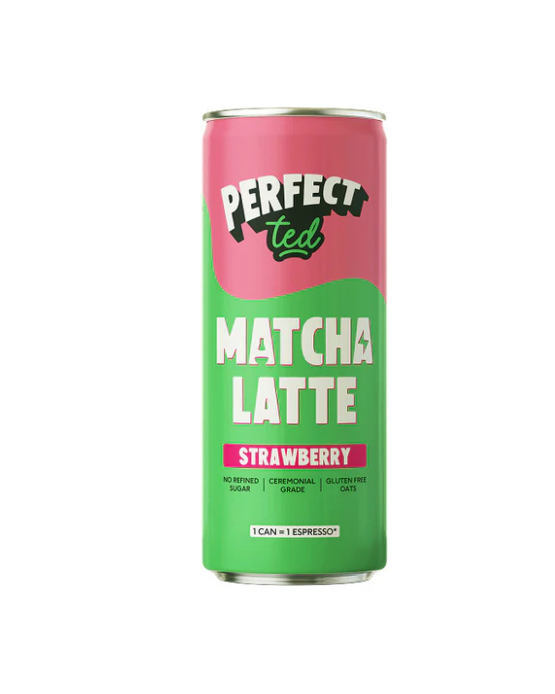 Perfect Ted - strawberry oat matcha latte, 330ml
