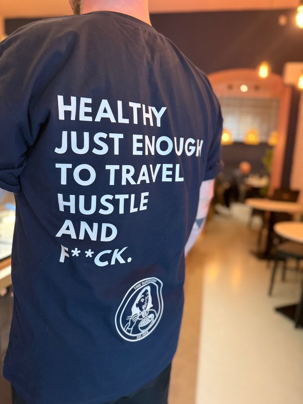 ORGANIC Cotton T-Shirt in Ocean Espresso