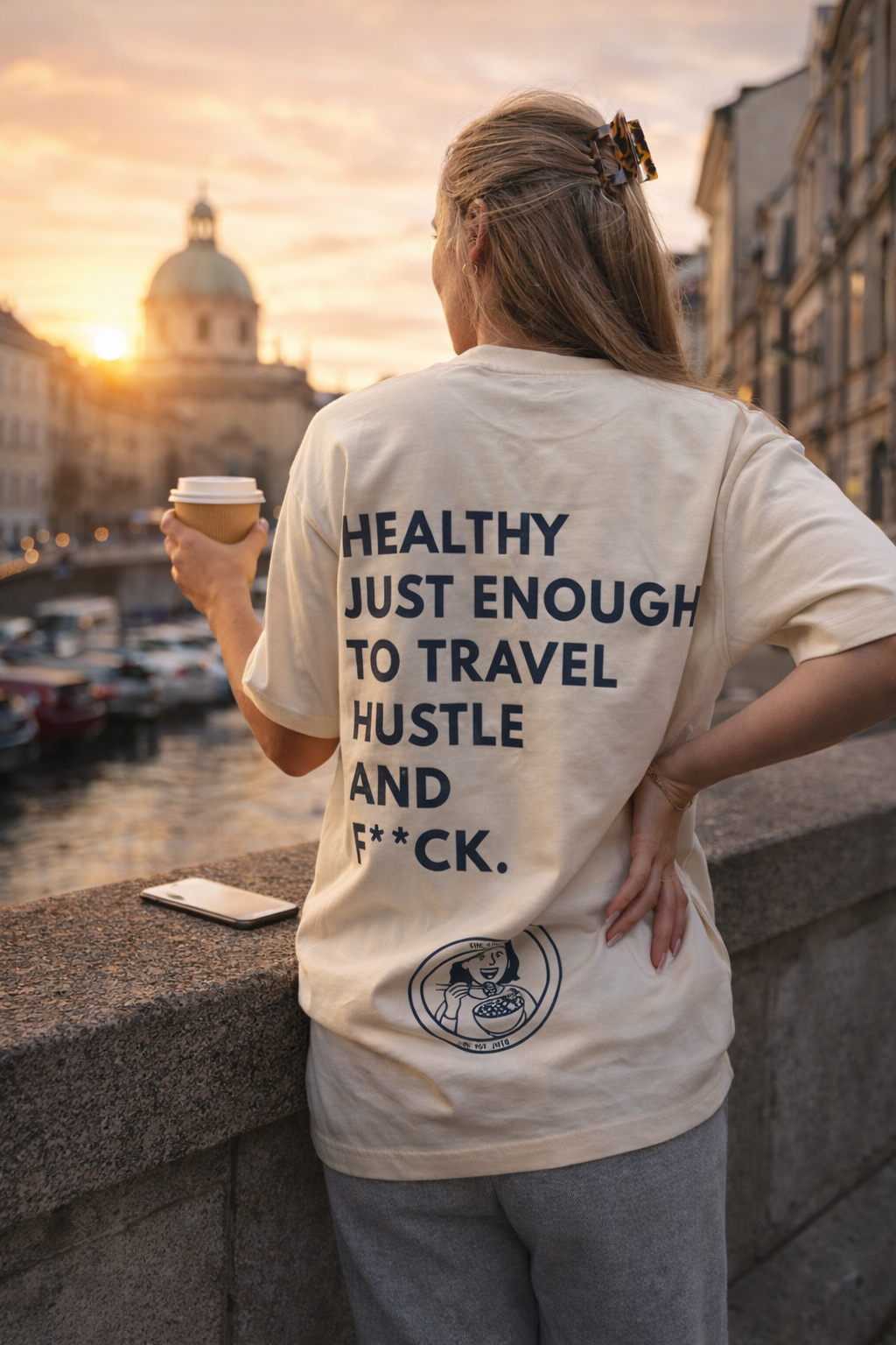 ORGANIC Cotton T-Shirt in Oatmilk