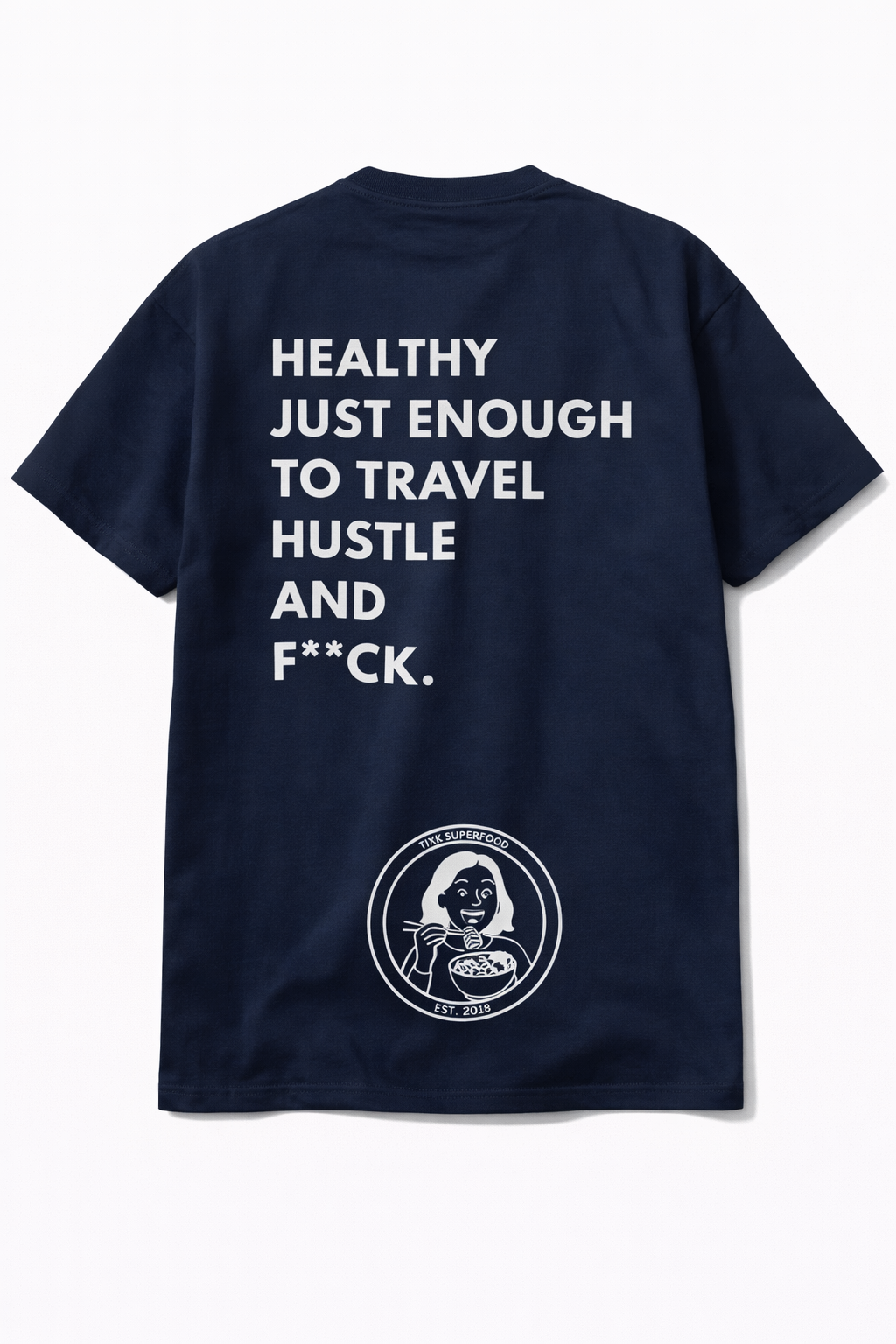 ORGANIC Cotton T-Shirt in Ocean Espresso