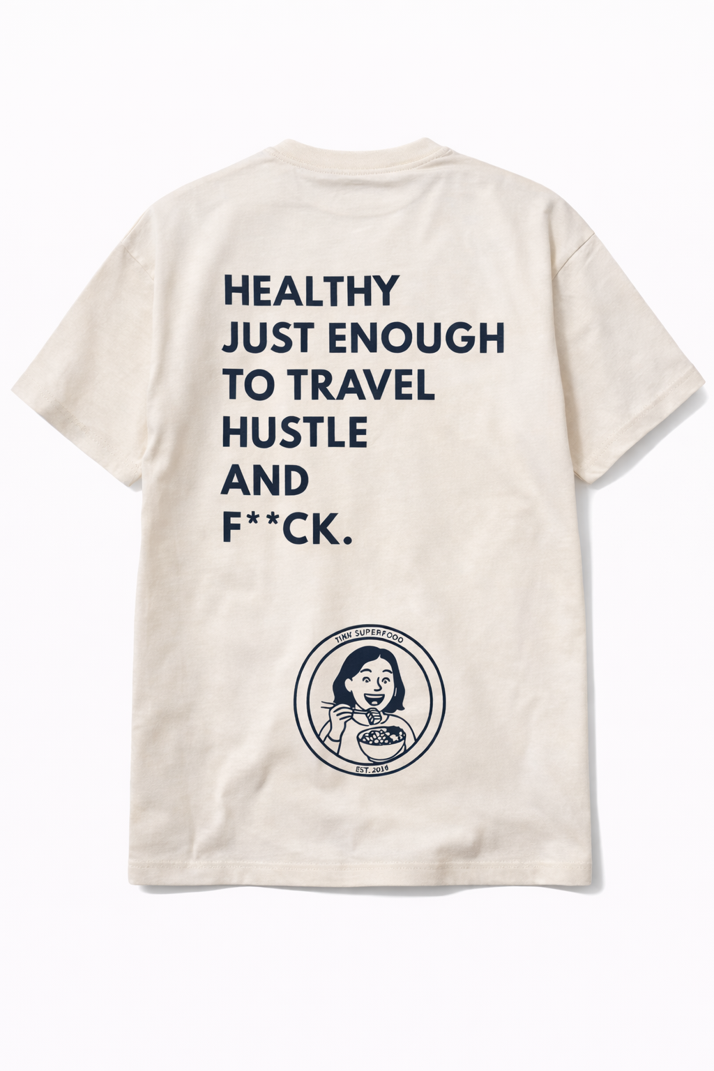 ORGANIC Cotton T-Shirt in Oatmilk