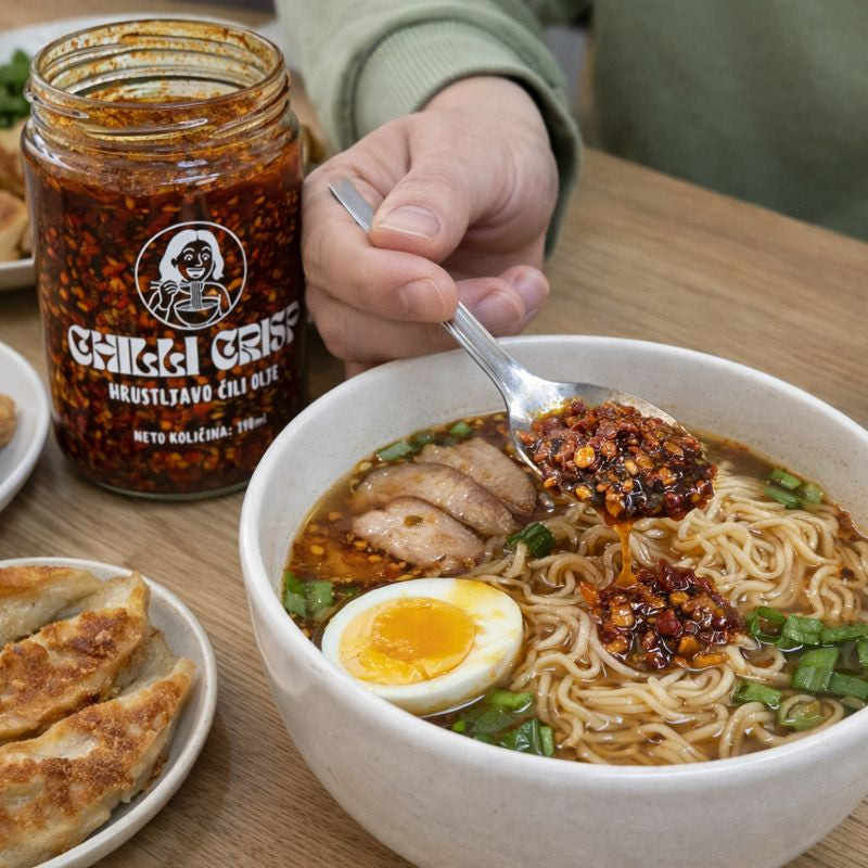 CHILLI CRISP / Hrustljavo čili olje - 190ML