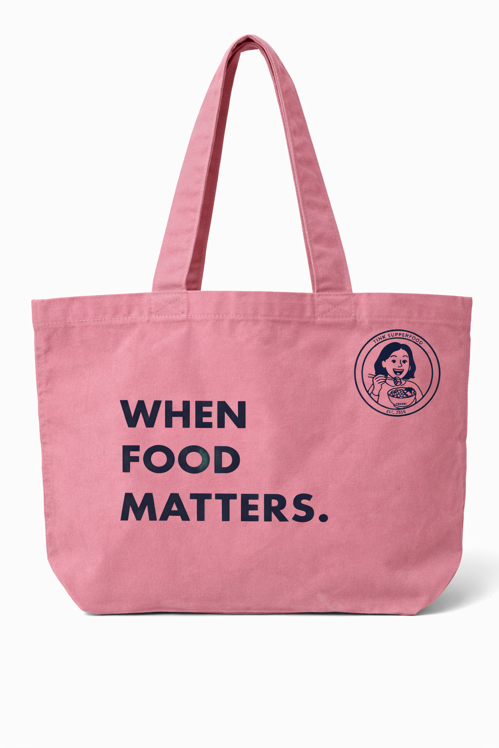 Tote Bag - Strawberry Matcha