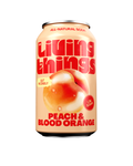 living things - soda z probiotiki, breskev&rdeča pomaranča, 330ml