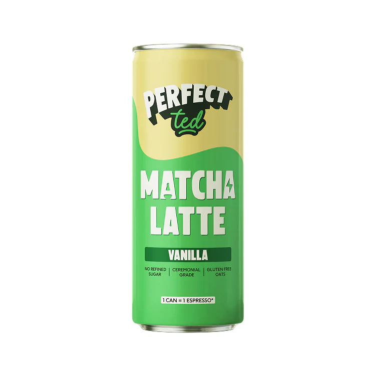 Perfect Ted - vanilla oat matcha latte, 330ml